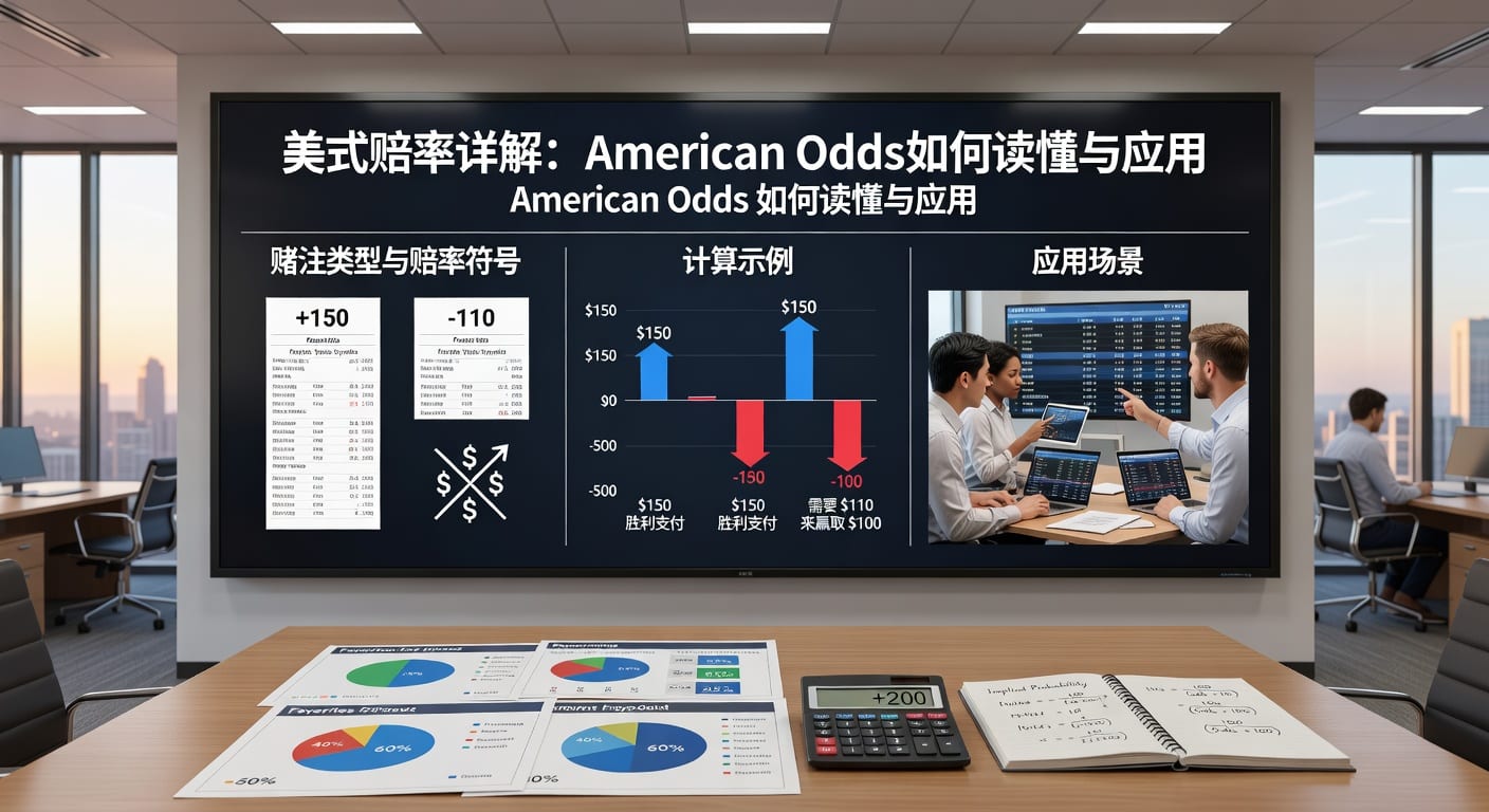 美式赔率 american odds 2026年世界杯投注策略