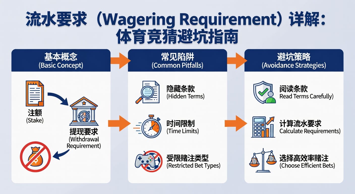 体育博彩流水要求解析：玩家必知策略与技巧 (2026年)