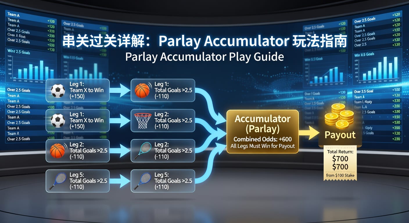 过关 parlay accumulator：体育博彩进阶玩法解析（2026年）