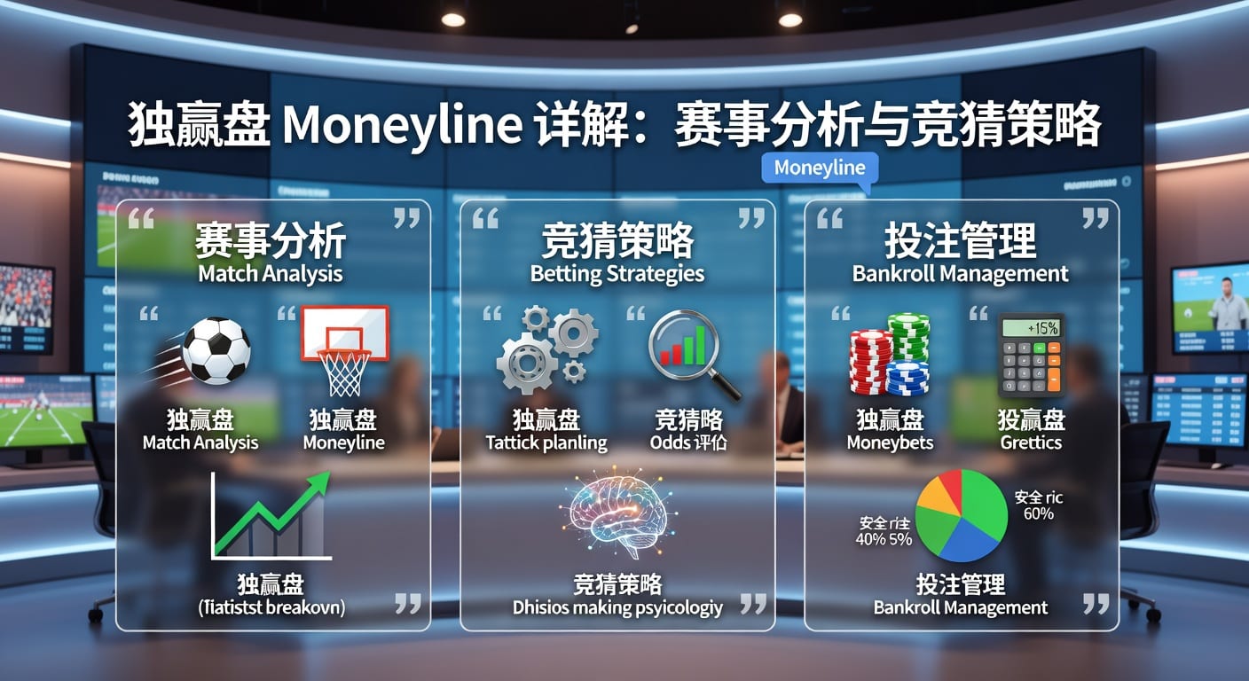 独赢盘 moneyline：赔率逻辑与实战判断