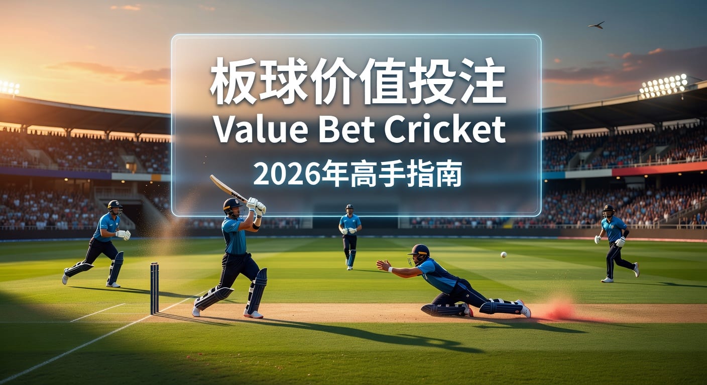 板球价值投注：2026年体育数据分析实战方法