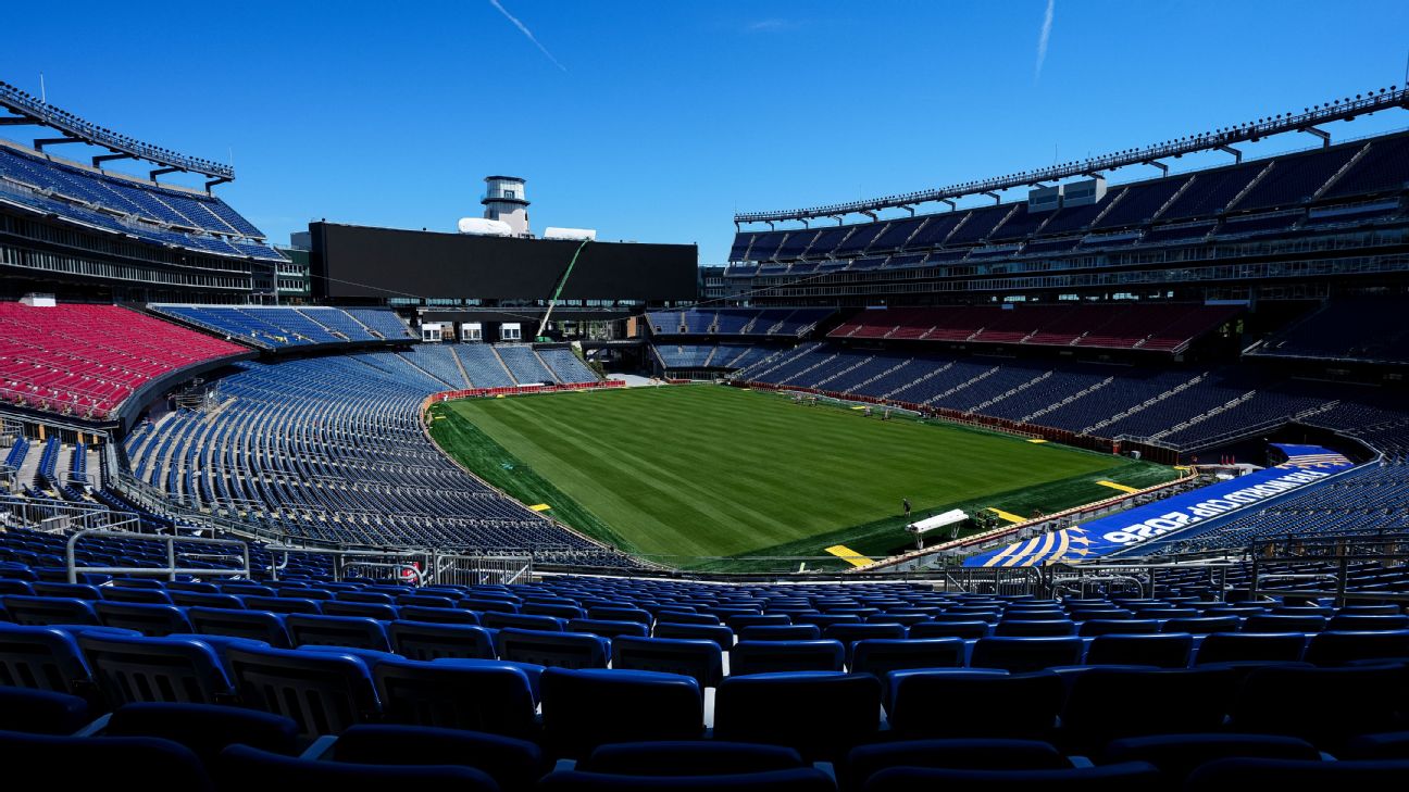 NFL球场变身世界杯草皮：11座场馆全面改造